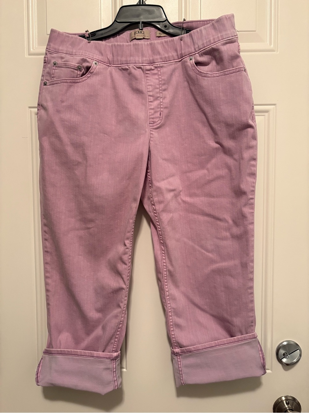 NWOT ColorCrop Jean